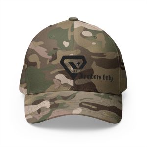 Members Only Embroidered Fitted Cap