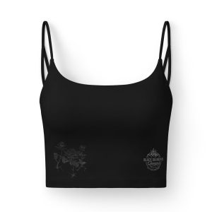 Black Diamond Queens by 1BDE "Underestimated Rose from concrete" luxe bra